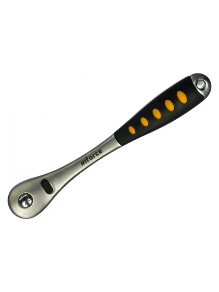 Трещотка 1/2" Inforce DR, Количество зубьев 72 шт, Сталь Cr-V, Длина 260мм, Профессиональная, 06-05-47