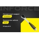 Трещотка 1/2" Inforce DR, Количество зубьев 72 шт, Сталь Cr-V, Длина 260мм, Профессиональная, 06-05-47