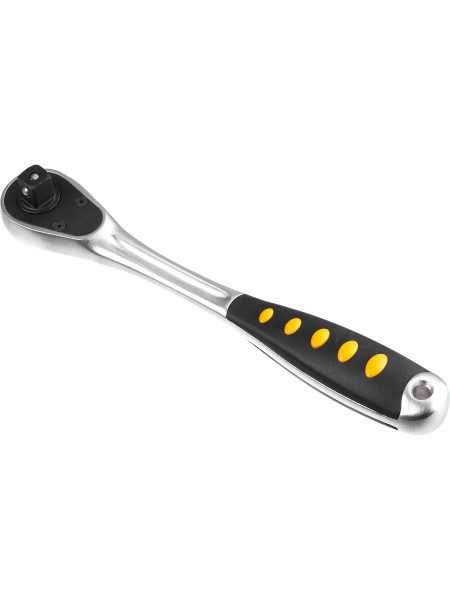 Трещотка 1/2" Inforce DR, Количество зубьев 72 шт, Сталь Cr-V, Длина 260мм, Профессиональная, 06-05-47