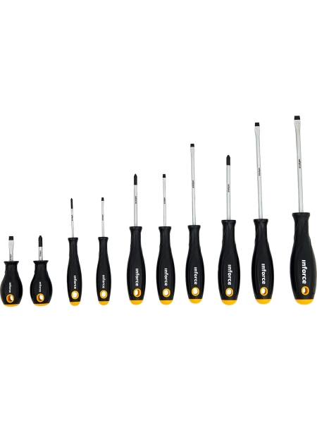 Набор отверток Inforce 10 шт 06-09-93