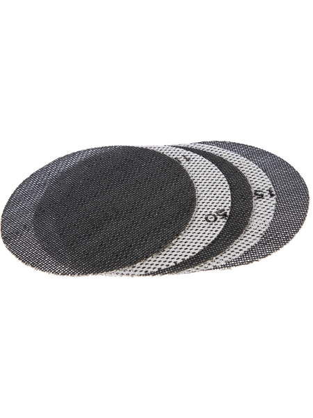 Круг шлифовальный на сетке (5 шт; 150 мм; K 150; картонный бокс) Inforce 11-01-316