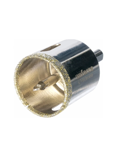 Коронка алмазная по стеклу и керамике (40 мм; 30 мм) Inforce 11-01-073