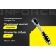 Трещотка 1/4" Inforce DR, Количество зубьев 72 шт, Сталь Cr-V, Длина 130мм, Профессиональная, 06-05-48