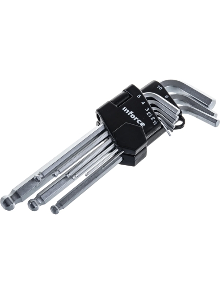 Набор инструментов Inforce 127 предметов 1/2 дюйма и 1/4 дюйма 06-07-16