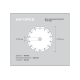 Диск алмазный отрезной по бетону 180x22,23 Inforce 11-01-5102