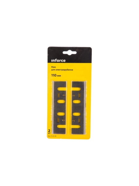 Нож для электрорубанка (110 мм; 2 шт.) Inforce 11-01-101