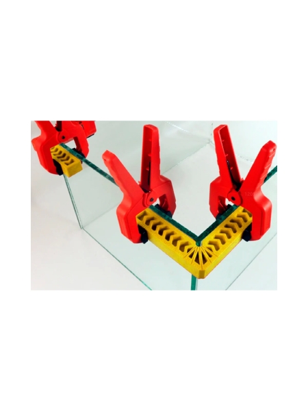 Прижимной угольник Inforce из полимера, 200х200 06-11-80