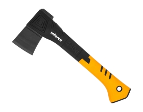 Универсальный топор с точилкой в кофре Inforce 440 гр 06-12-023