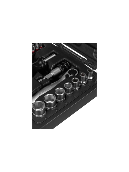 Набор инструментов Inforce 34 предмета 1/4 06-07-23