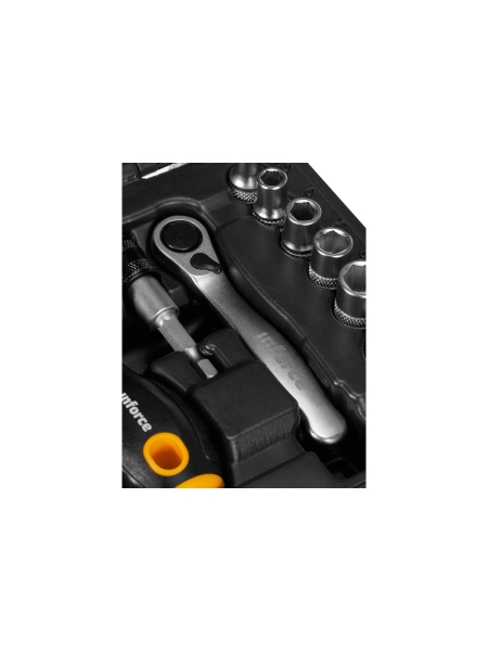 Набор инструментов Inforce 34 предмета 1/4 06-07-23