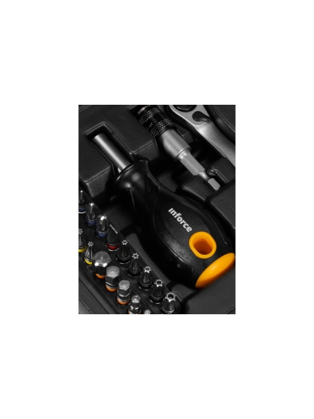 Набор инструментов Inforce 34 предмета 1/4 06-07-23