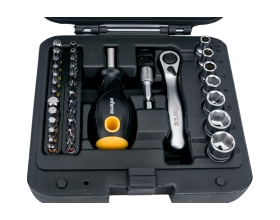 Набор инструментов Inforce 34 предмета 1/4 06-07-23