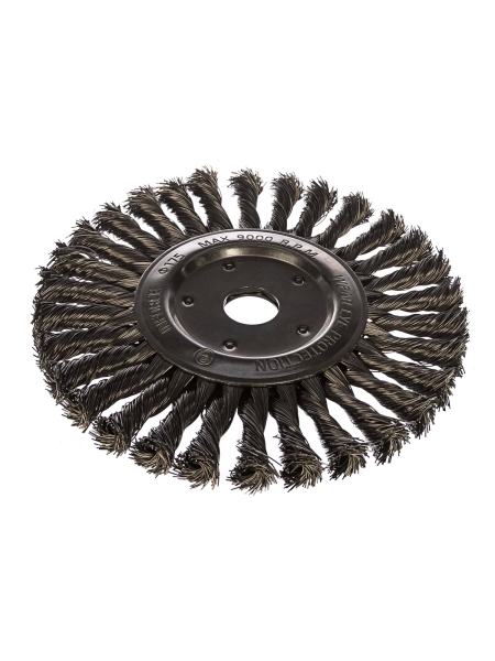 Щетка дисковая плоская для УШМ (175х22.2 мм) Inforce 11-01-048