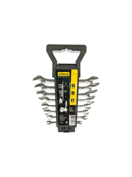 Набор рожковых ключей 8 предметов Inforce 06-05-78