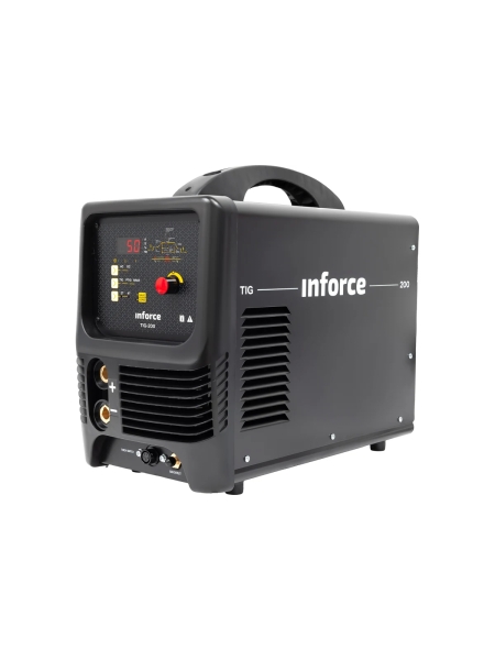 Аргонодуговой сварочный инвертор (200 А; поджиг HF; Pulse, ПВ 75%) Inforce TIG-200 04-08-04