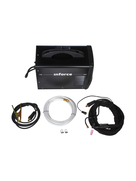 Аргонодуговой сварочный инвертор (200 А; поджиг HF; Pulse, ПВ 75%) Inforce TIG-200 04-08-04