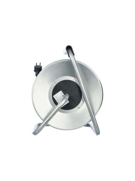 Силовой удлинитель на металлической катушке Inforce К4-Е-50 50 м 4 розетки с з/к 45150