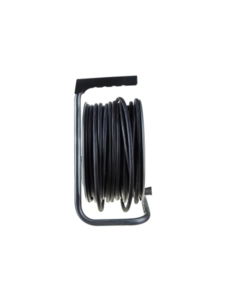 Силовой удлинитель на металлической катушке Inforce К4-Е-50 50 м 4 розетки с з/к 45150