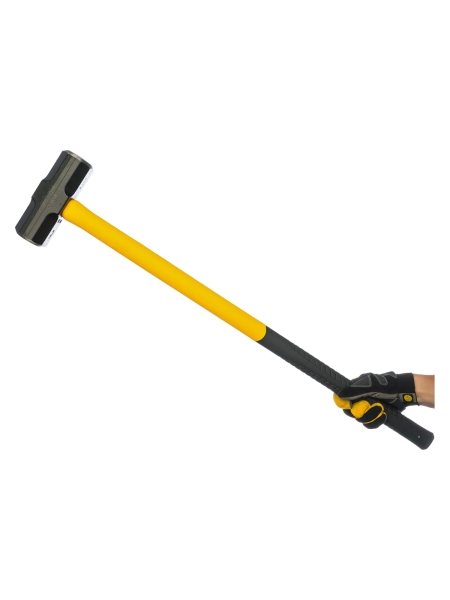 Кувалда с фибергласовой ручкой Inforce 5000 грамм 06-16-21