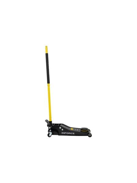 Низкопрофильный подкатной гидравлический домкрат Inforce 3 тонны, высота подхвата 75мм, высота подъема 505мм 08-08-75