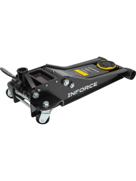 Низкопрофильный подкатной гидравлический домкрат Inforce 3 тонны, высота подхвата 75мм, высота подъема 505мм 08-08-75
