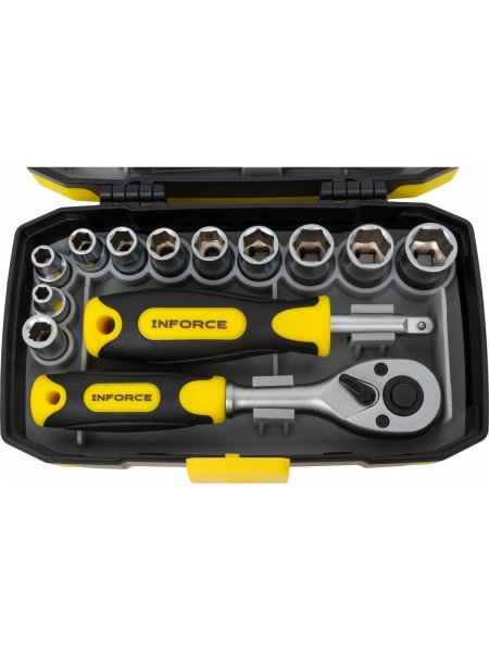 Универсальный набор инструмента Inforce 1/4" 38 предметов 06-25-09