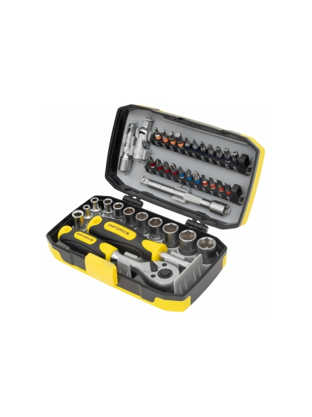 Универсальный набор инструмента Inforce 1/4" 38 предметов 06-25-09