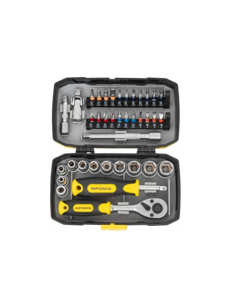 Универсальный набор инструмента Inforce 1/4" 38 предметов 06-25-09