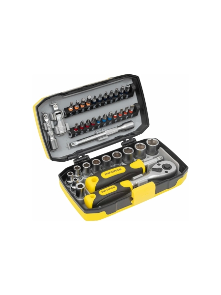 Универсальный набор инструмента Inforce 1/4" 38 предметов 06-25-09