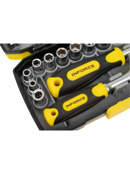 Универсальный набор инструмента Inforce 1/4" 38 предметов 06-25-09