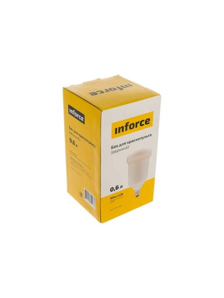 Бак верхний (0.6 л; М14х1.25) для краскопульта SP 178 Inforce 11-01-146