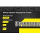 Набор торцевых безударных головок Inforce (12 шт; 10-22 мм; 1/2") 11-01-259