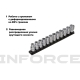 Набор торцевых безударных головок Inforce (12 шт; 10-22 мм; 1/2") 11-01-259