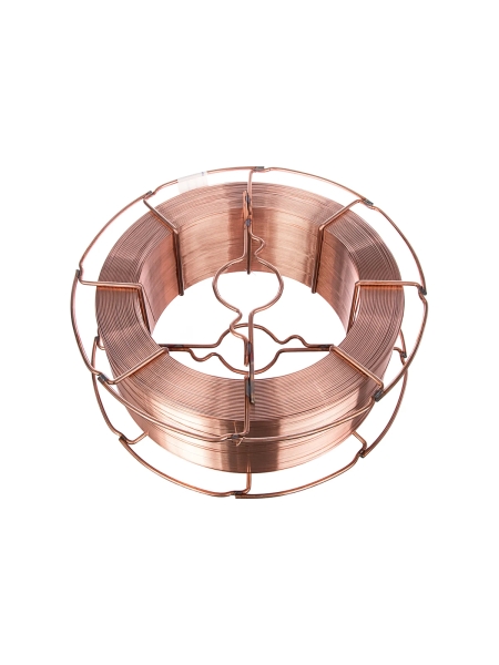 Проволока сварочная омедненная СВ-08Г2С-О (15 кг; 0.8 мм) Inforce 11-05-27