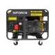 Дизельный трехфазный генератор Inforce (11 кВт; эл.стартер; колёса; подогрев) IDGL 11000-3