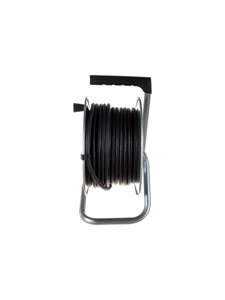 Силовой удлинитель на металлической катушке Inforce К4-Е-30 30 м 4 розетки с з/к 45130