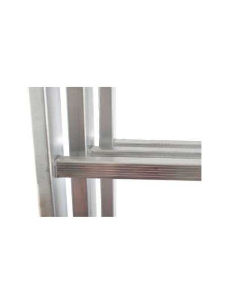 Трехсекционная алюминиевая лестница Inforce 3х12 Л-03-12