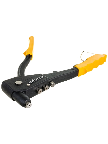 Литой ручной заклепочник Inforce в кейсе, с набором заклепок 2.4-4.8 мм 06-14-101