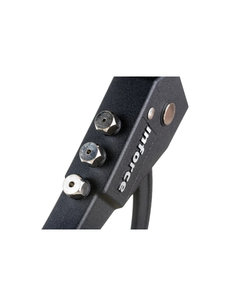 Литой ручной заклепочник Inforce в кейсе, с набором заклепок 2.4-4.8 мм 06-14-101