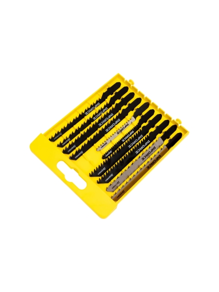 Пилки по дереву для лобзика 10 шт. Inforce 12-23-07