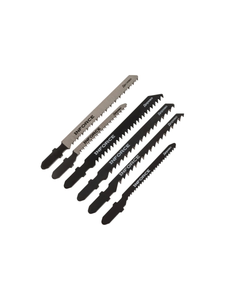 Пилки по дереву для лобзика 10 шт. Inforce 12-23-07