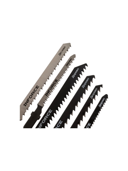 Пилки по дереву для лобзика 10 шт. Inforce 12-23-07