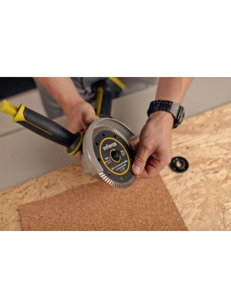 Диск алмазный турбо ультратонкий для УШМ Inforce 11-01-496