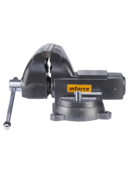 Поворотные слесарные тиски Inforce 200 мм 05-23-12