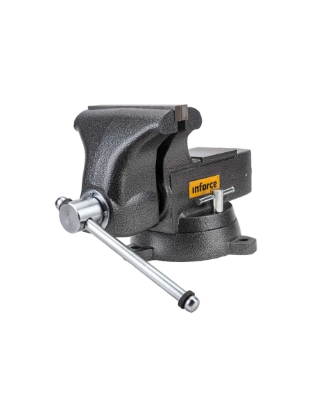 Поворотные слесарные тиски Inforce 200 мм 05-23-12