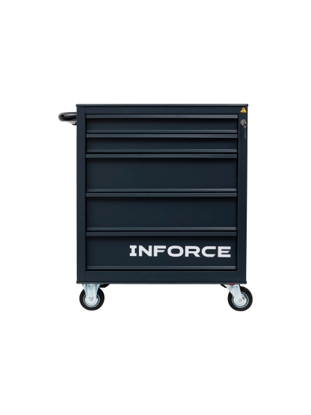 Инструментальная тележка Inforce 5 ящиков, габариты без упаковки 745х465х825мм 06-01-14