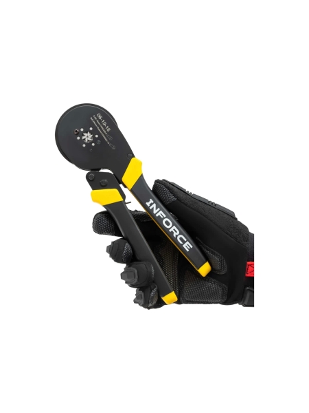 Пресс-клещи Inforce шестигранные 0,08 - 16 мм2 тефлон 06-19-18