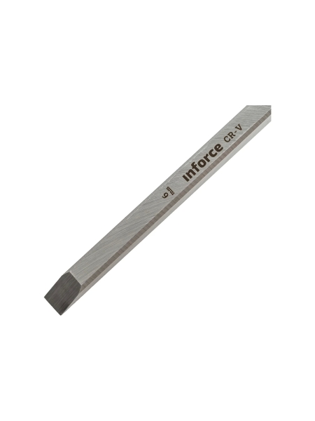 Плоская стамеска Inforce 1/4", 6 мм 06-15-09