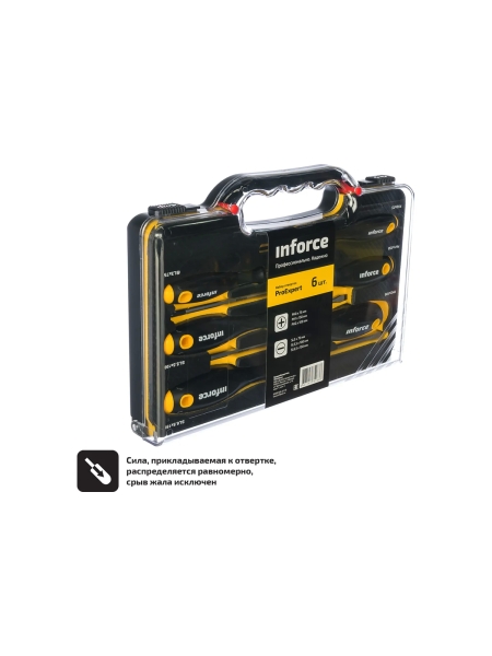 Набор отверток Inforce 6шт 06-09-71
