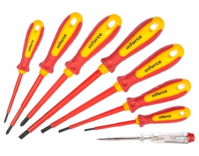 Набор диэлектрических отверток Inforce VDE pro 8 шт 06-19-03